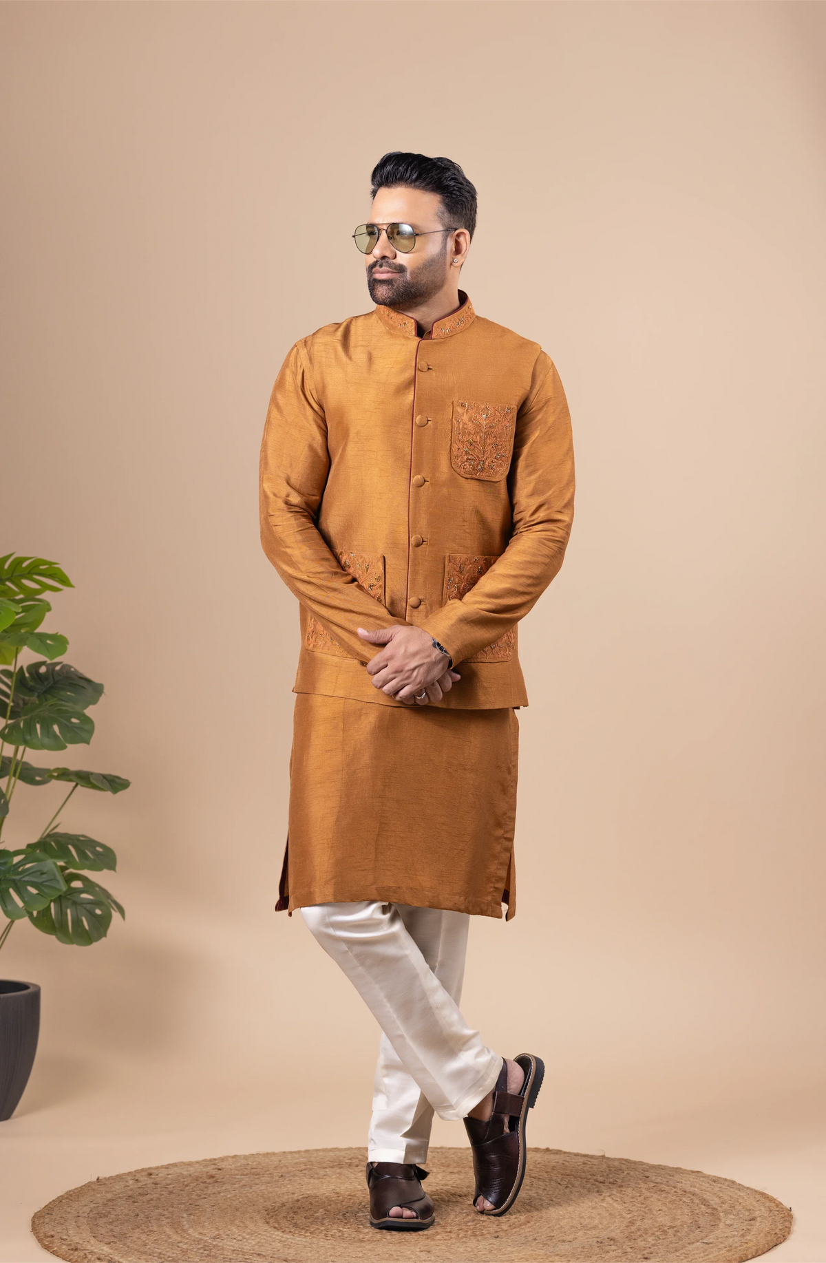 Vest & Kurta Set