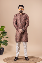 Rosewood Paisley Kurta Set