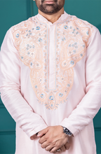 Blush Pink Embroidered Kurta Set