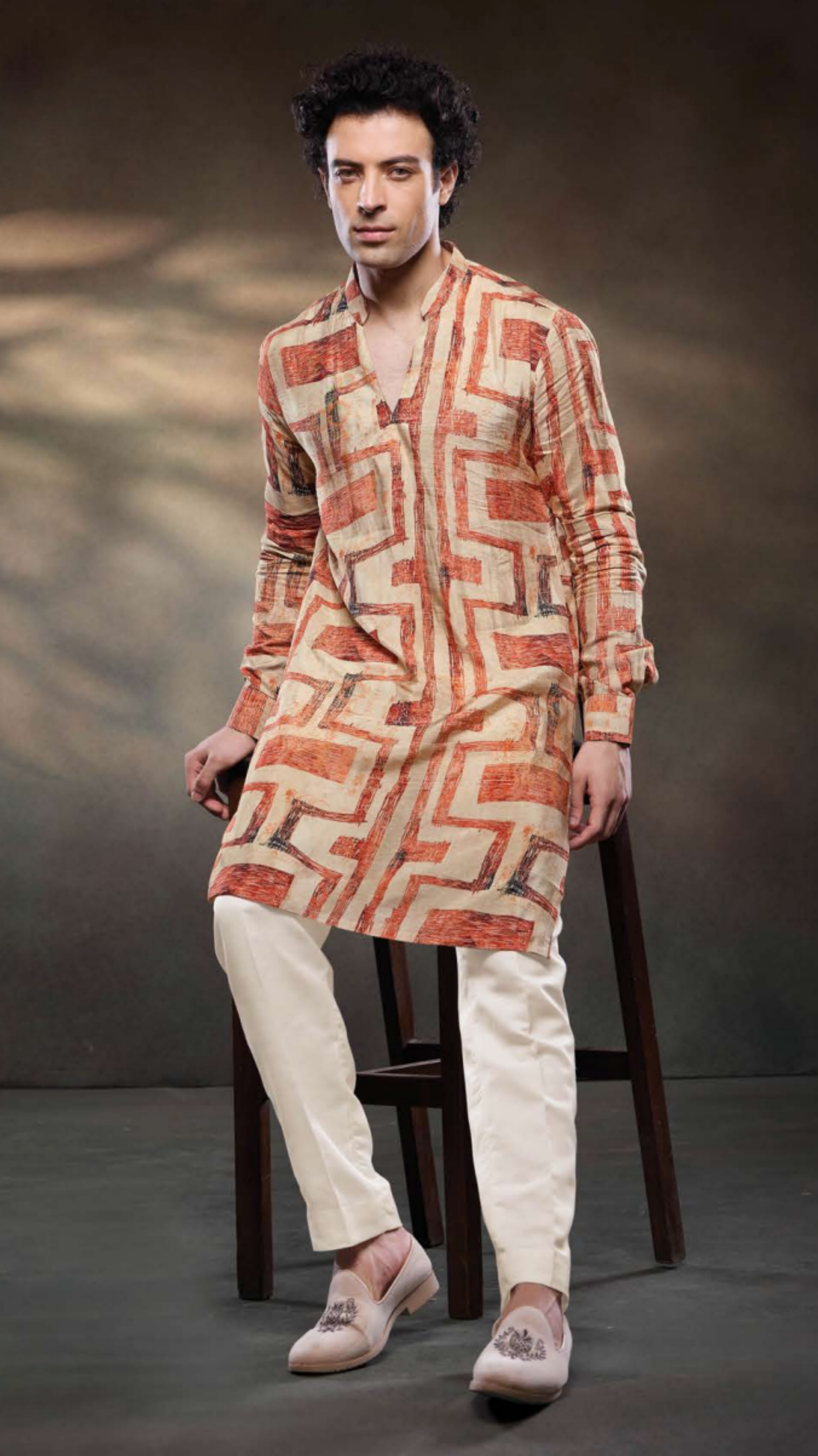 Sundown Tile Kurta Set – Raang Collection