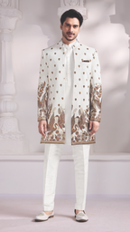 Eden Pattern Indo-Western Set