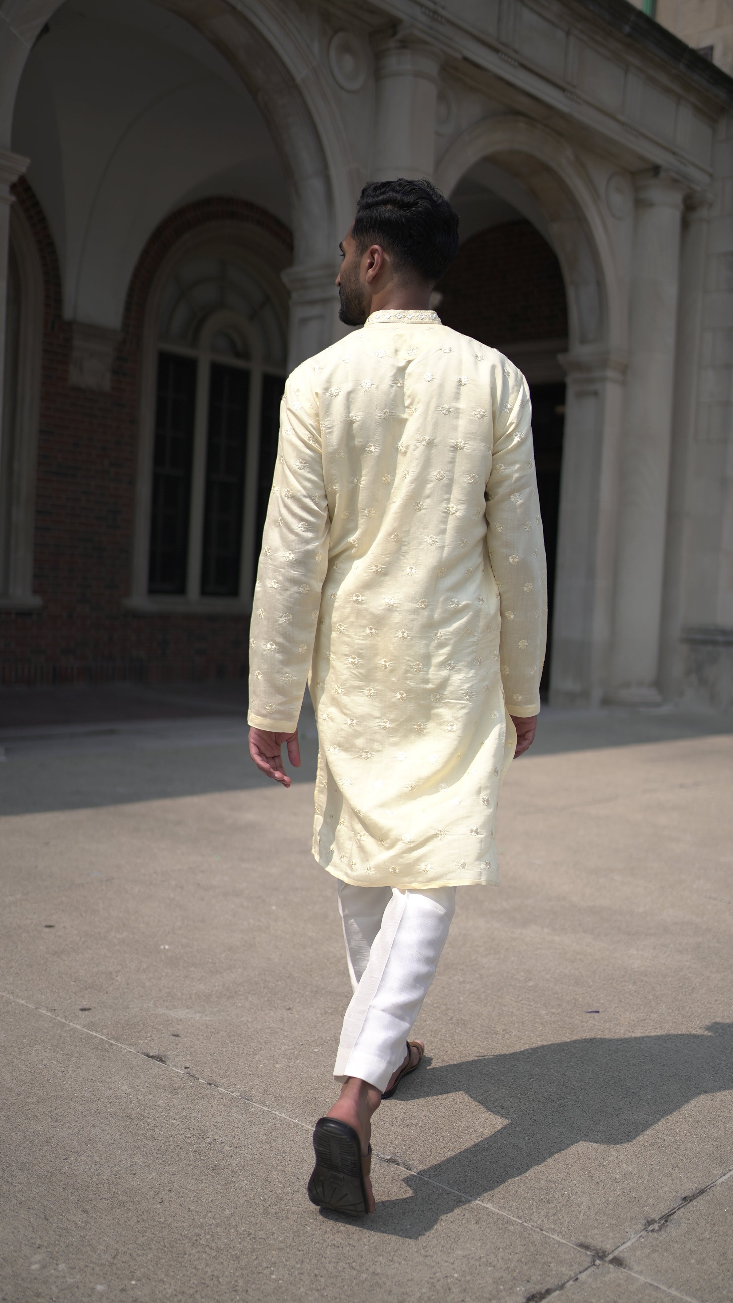 Light Yellow Kurta
